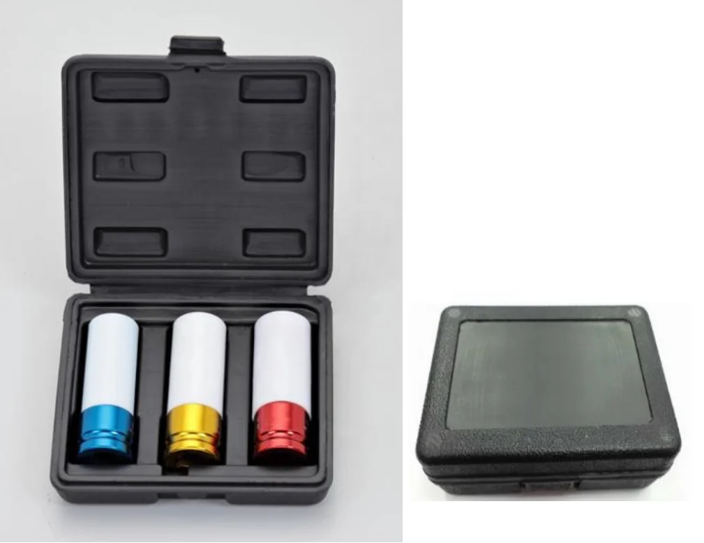3 Pieces Rim Protect Impact Socket Set