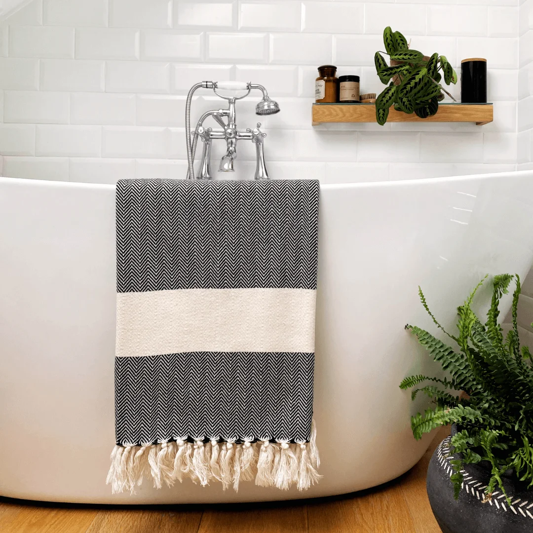 Organic Cotton Handmade Luxury Hammam Towel Blanket for Beach Bath Gym Sauna Hammam Spa Pool Beach Towel