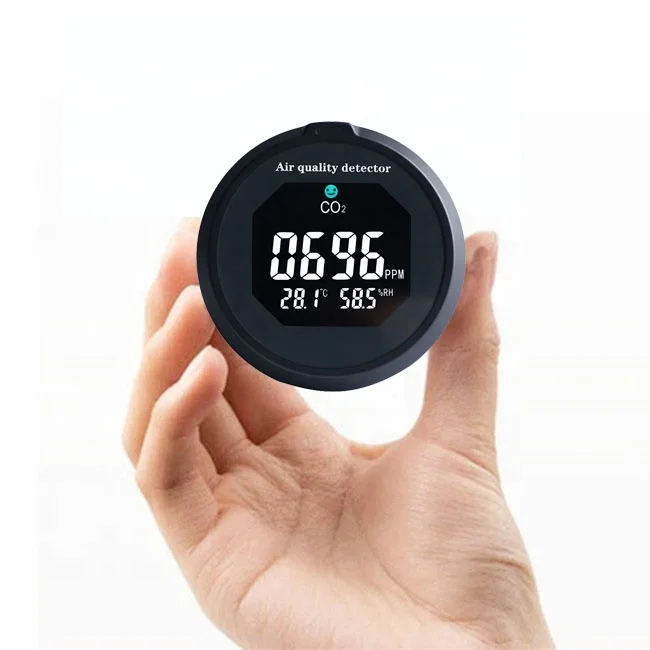 Air Quality Detector PM2.5 Mini Body Carbon Dioxide PM1.0 Detection PM10 Haze Particle Monitor