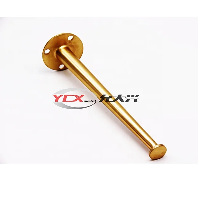 Hot sale golden plated chrome sofa legs stainless steel sofa legs metal furniture