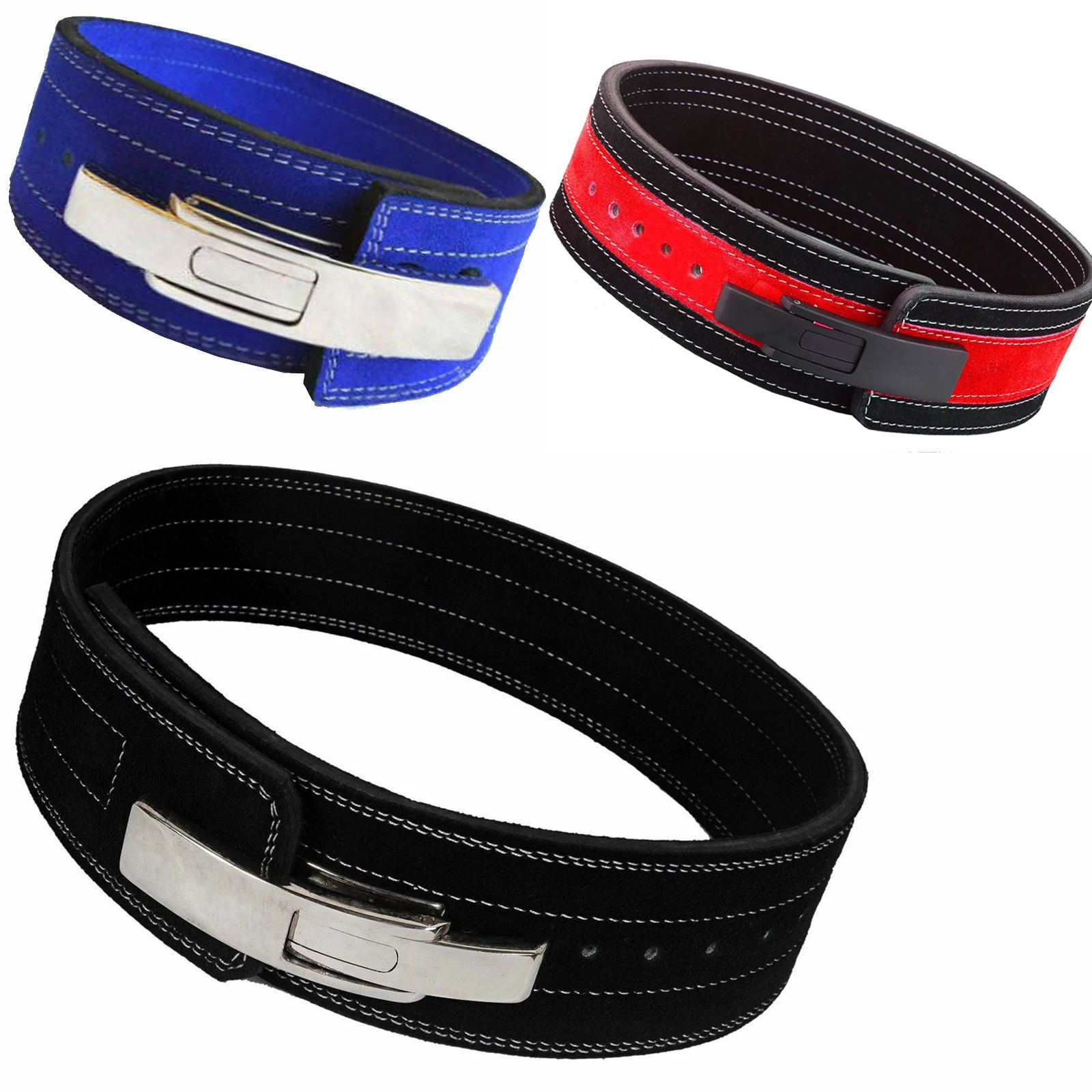 Ремень с рычажной пряжкой камуфляжный рычажный ремень для фитнеса тренажерного зала тяжелой атлетики индивидуальный цвет толщина 13 мм кожа прочный PK