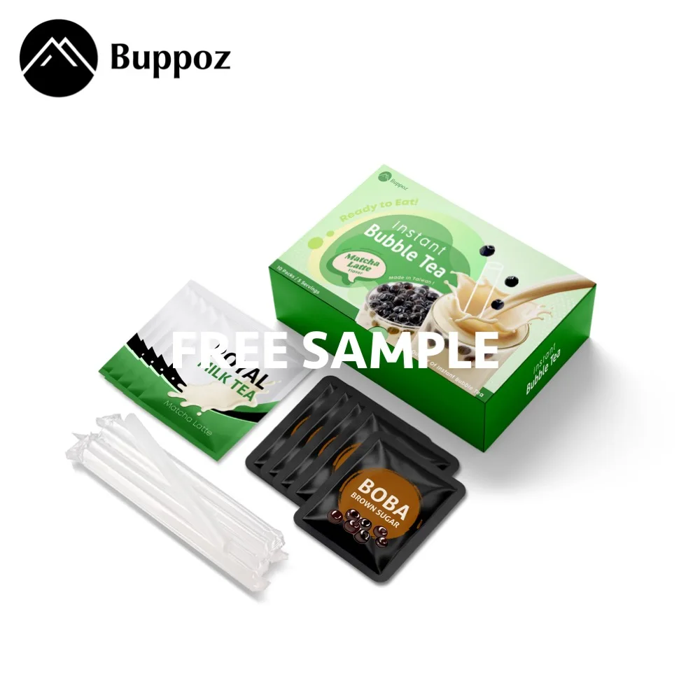 Bubble Milk Tea Matcha Boba Milk Tea