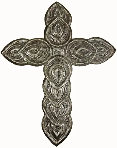 Iron Metal Cross for Catholic Decor