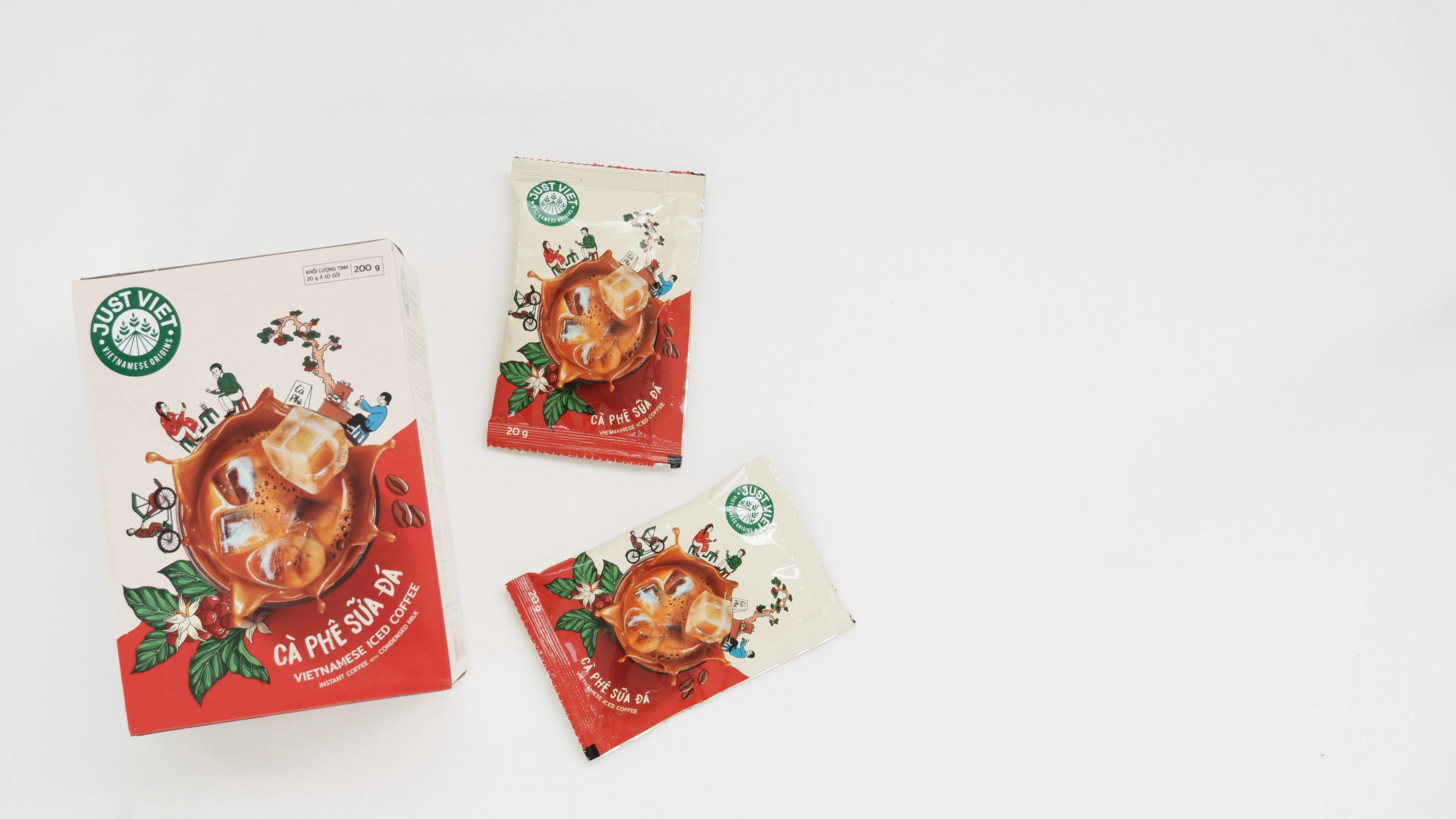 Instant Freeze Dried milk Coffee - Vietnam Coffee - Premium Instant Milk Coffee in Retail Sachet