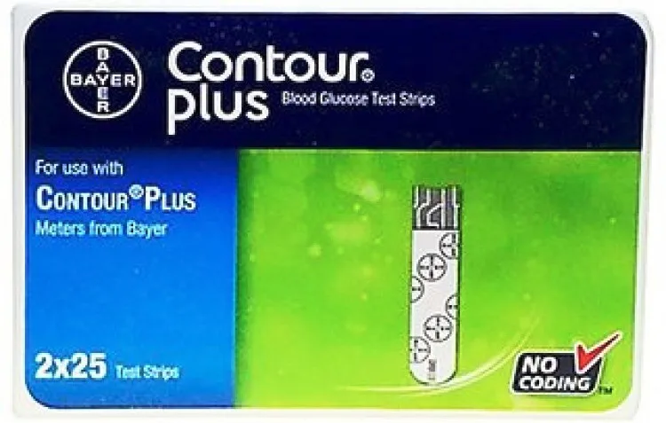  Тест-полоски Contour PLUS 2X25s