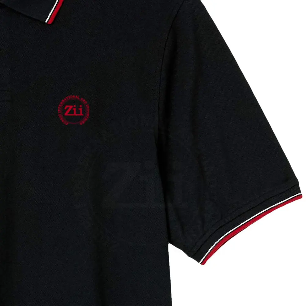 Hot Selling Short Sleeve Polo T-Shirt Design Polo Shirt Mens Polyester Golf Polo T Shirt Shirts For Men Black color blank design
