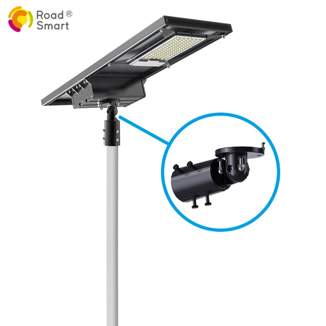 Ip65 Outdoor All In One Solar Street Lamp 20W 30W 40W 60W 80W 100W Integrated Led Solar Street Light