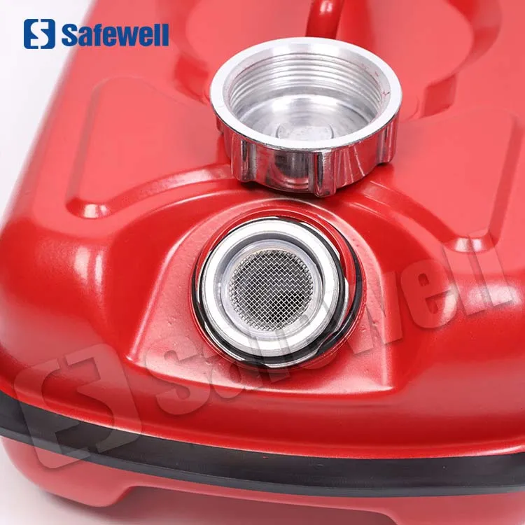 SWJC-31 10 Liter Horizontal Metal  Flat petrol Jerry Can