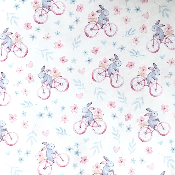 Premium Quality Durable, Smooth and Durable Material Density 140g / sq.m Satin Cotton 100% Printing Service