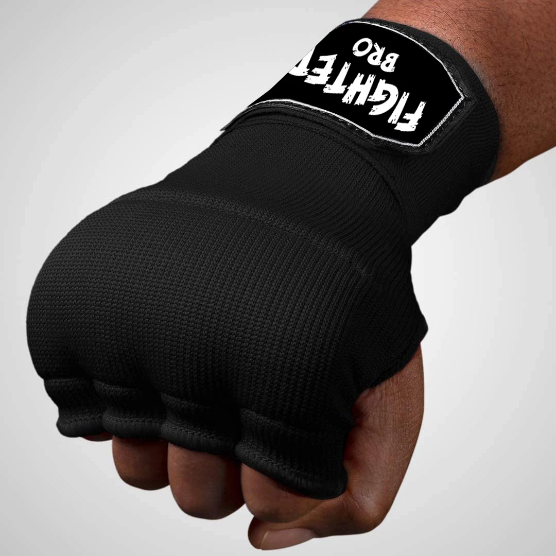 Custom Logo Boxing Inner Gel Quick Hand Wrap Gloves Neoprene Material for MMA Training Music Boxing Machine