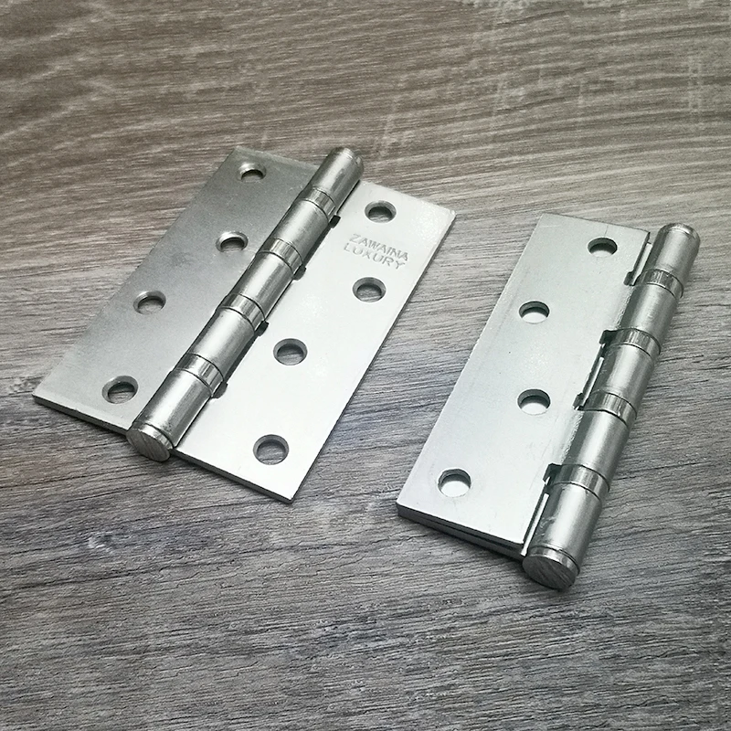 High quality iron material door hinges 4 inch cabinet hinges ball bearing floor hinges