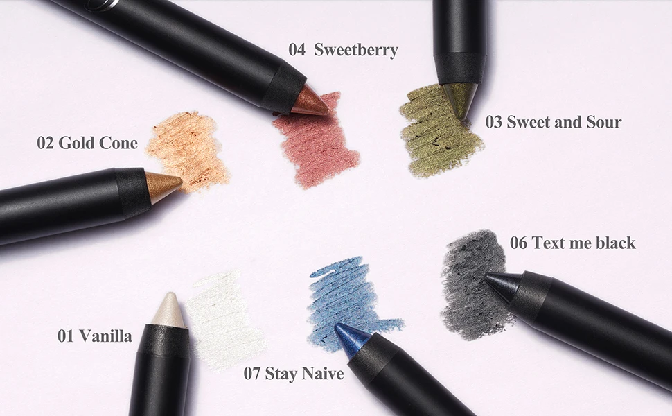 OULAC Problack long high quality in stock eye makeup eyeshadow pencil cream shadow stick