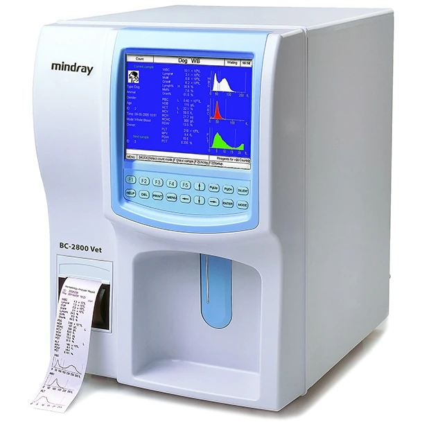 Mindray BC-2800Vet  3 Part Diff CBC Auto Blood Hematology Analyzer/CBC