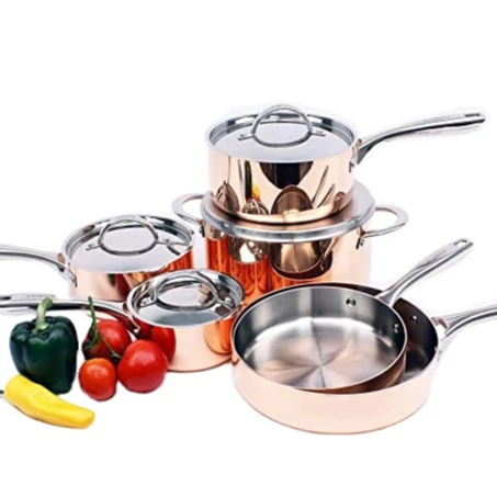 stainless steel clay soup pot hammered copper pots cooking pot cookware