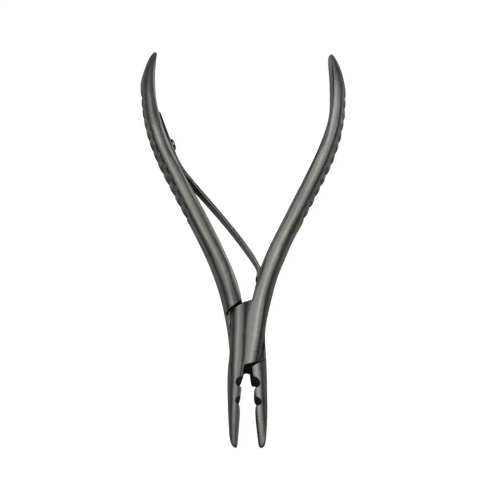 Stainless Steel Hair extension Pliers With 2 holes Hair Extension Tool For Hair Remove Micro Ring Loop Made in Pakistan