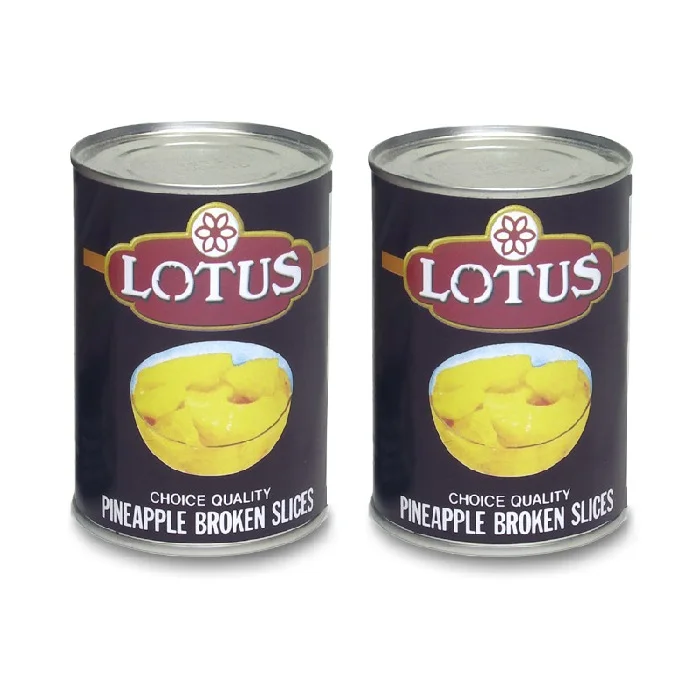 
High Quality 2 years Warranty Canned Sweet Pineapple Broken Slices in Syrup from Thailand (WhatsApp: +6581317198) 