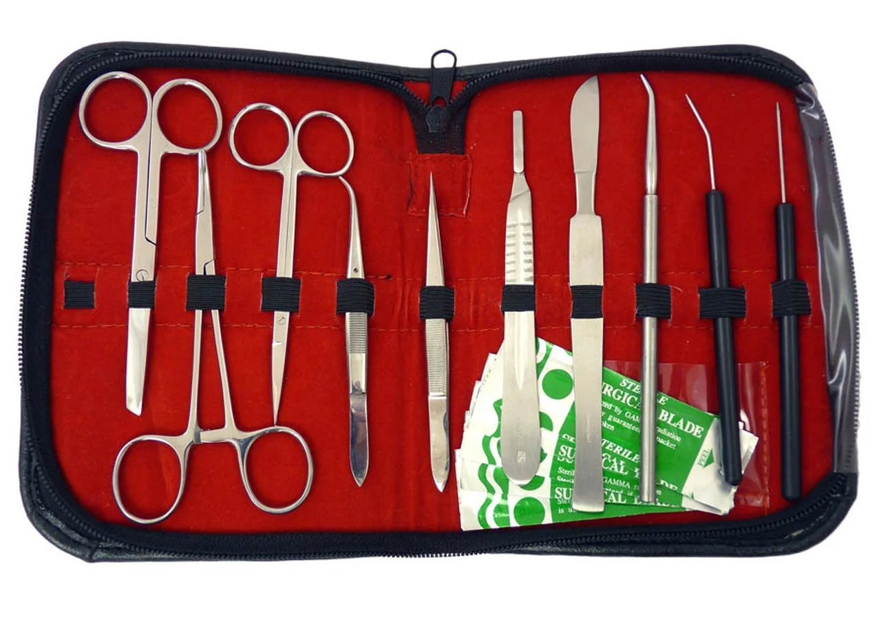 High Quality Top Value Hot Sale 2024 Surgical Instruments Professional Medical Medical Student Dissection Kit