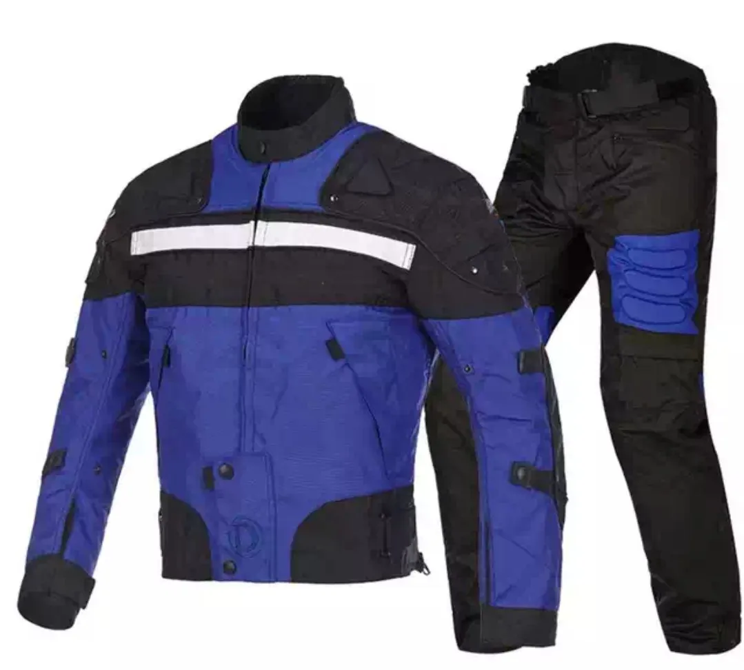  Гоночная одежда для мотоциклистов Cordura водонепроницаемая ветрозащитная защита мотоциклов Гоночный комплект одежды