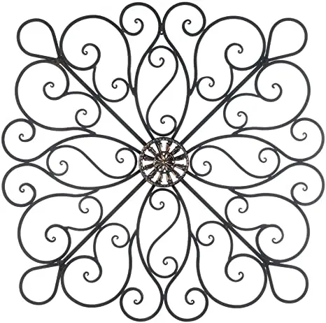 Complete Ironic Metal Wall Arts Wholesale Supplies Good Quality Handcrafted iron Bedroom Classic theme Wall Decor Crafts