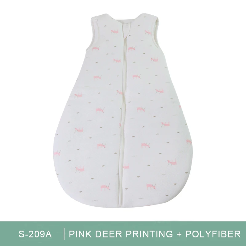 
A Super Soft Best Luxury Gift Breathable Natural Cotton Cosy Infant Newborn Baby Sleeping Bags and Sacks 