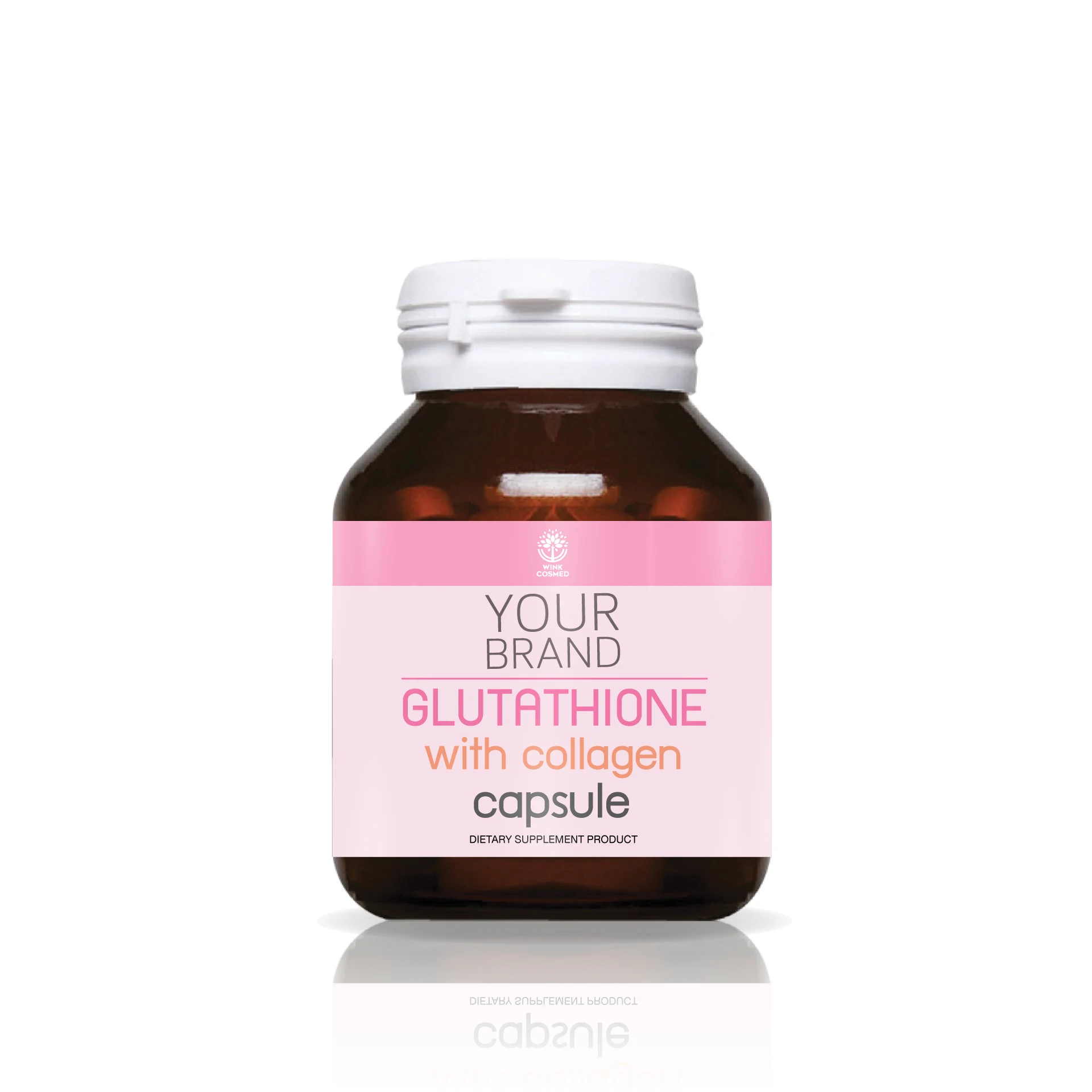OEM/ODM Gluta With Collagen Capsule/ youthful/ healthy