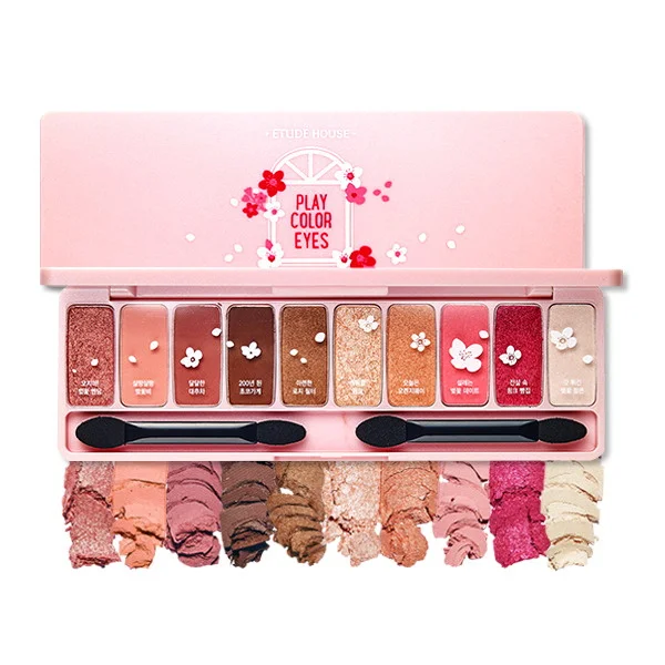 colorful palette makeup pallets etude house Play Color Eyes nude eyeshadow palettes