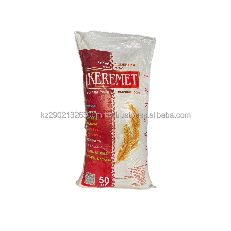KEREMET flour is the highest grade of 50 kg.