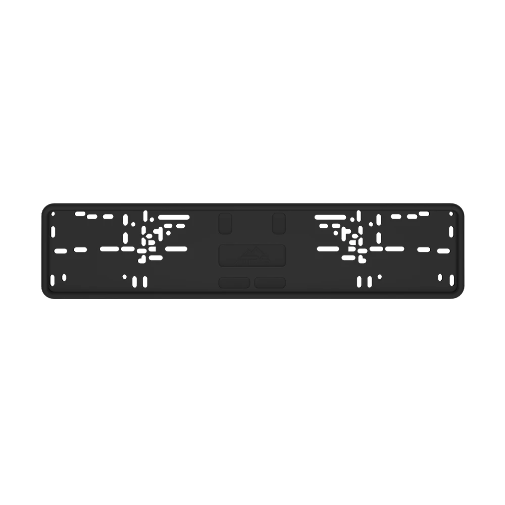 
Black Silicone/Plastic License Plate Frame, Rain-Proof, Anti-Rust and Anti-Rattle for Car Plate Frame 