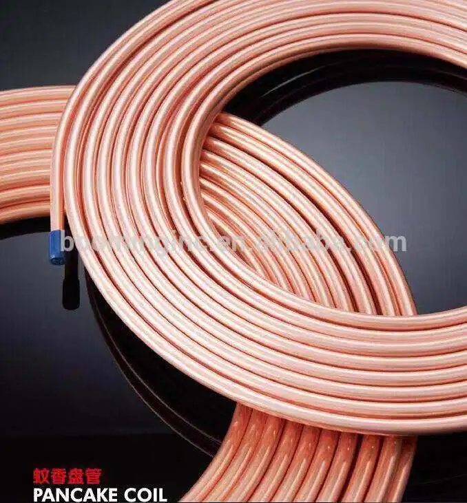 
Good quality Pancake Coil Refrigeration Coil Copper pipe Copper tube for Refrigerator 