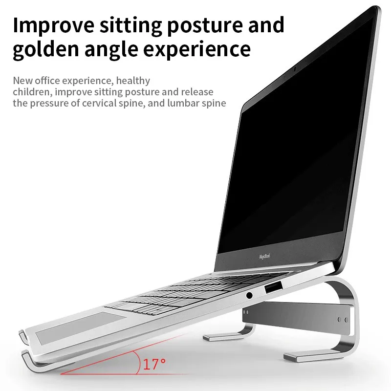 Оригинальная Заводская утолщенная высокая износостойкость фиксированный удобный угол Портативная Алюминиевая Подставка для
