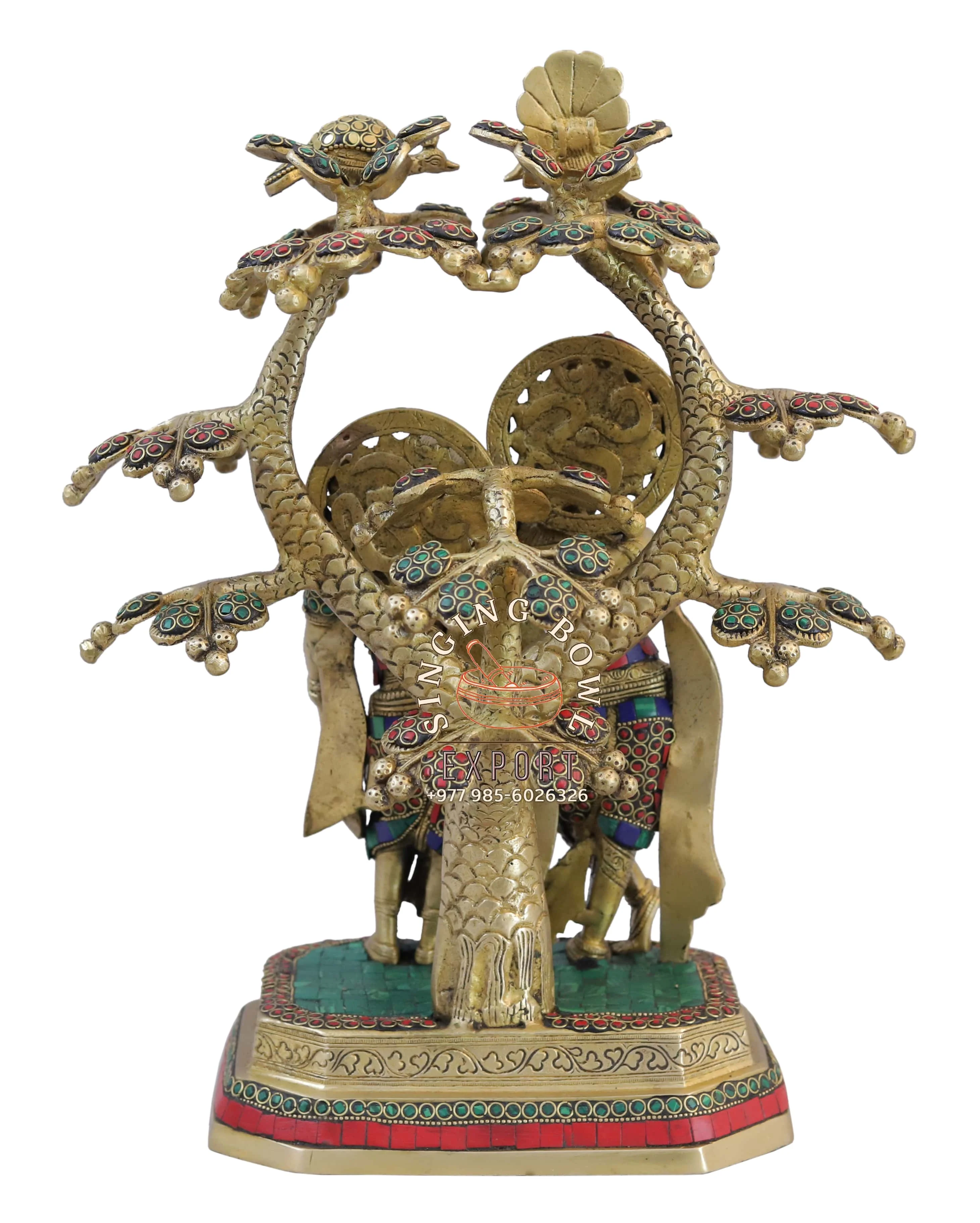 Radha Krishna Statue  Brass