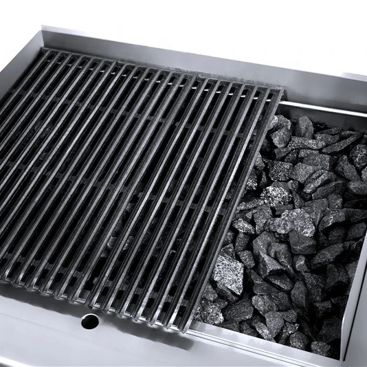 HX Brand Electric Lava Rock Grill Professional For Restaurant bbq Kitchen Equipment Sales