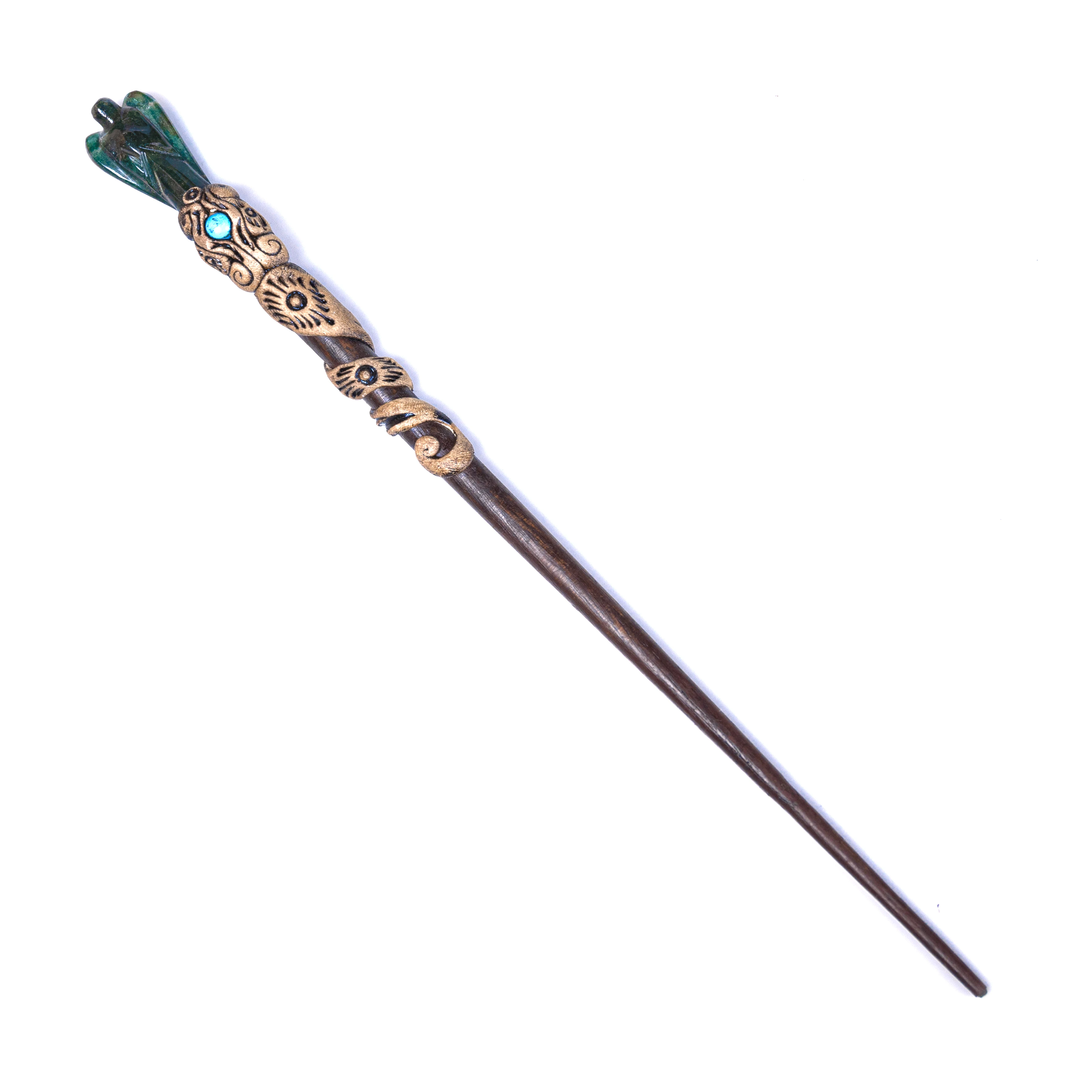 Aventurine Jewelry Accessories Acetate Chopstick Vintage Hair Stick Women Girls Long Hair Stick