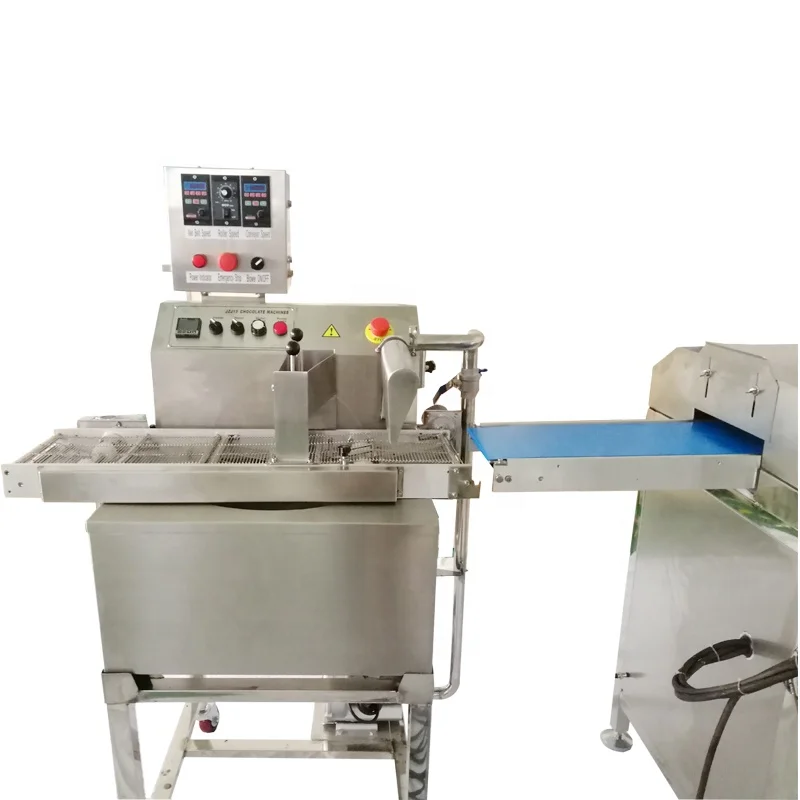 PAPA Machine Chocolate Enrobing Machine Small Chocolate Coating Equipment Mini Chocolate Enrober Machine for Sale Price