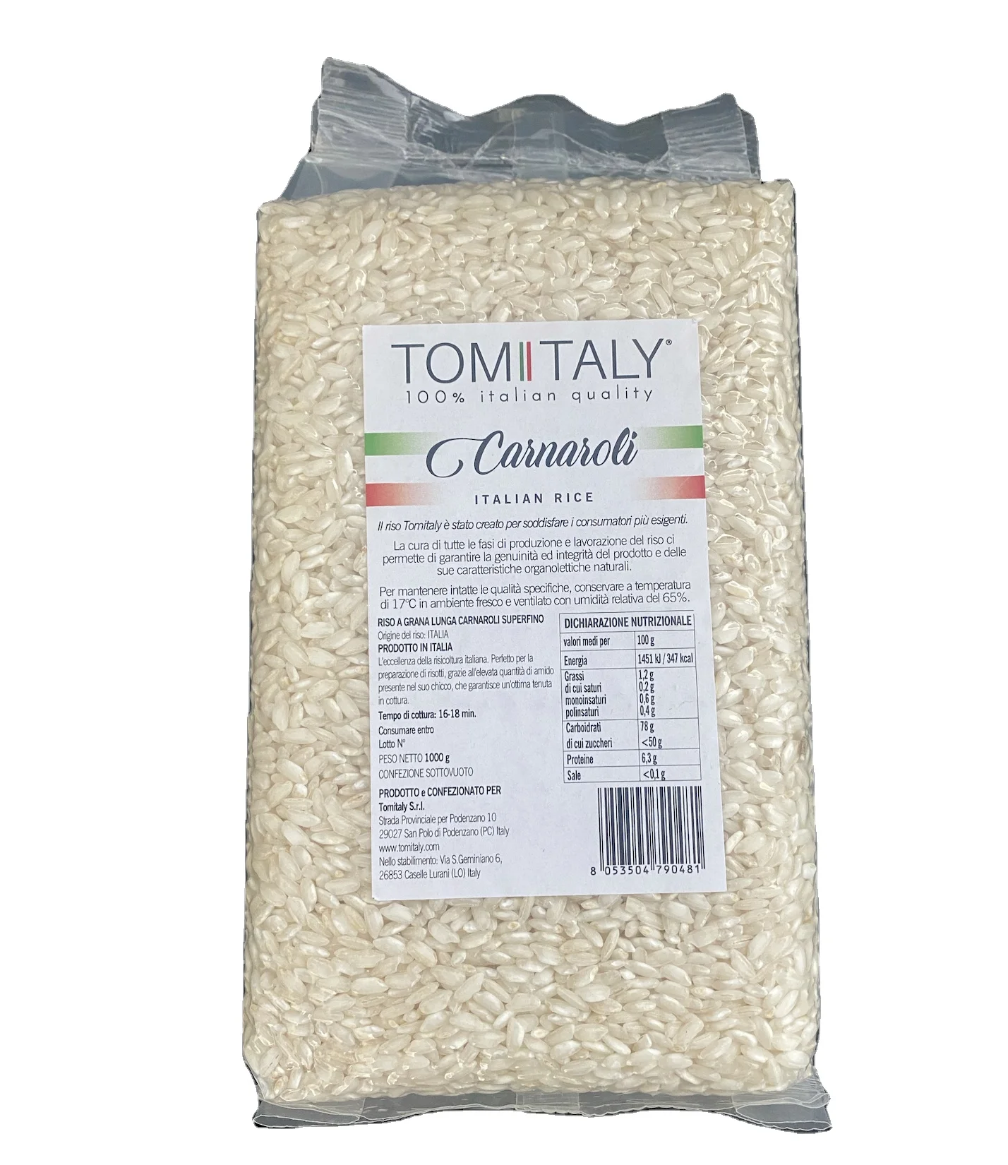 Tomitaly Carnaroli rice - 100% Сделано в Италии-Премиум качество-1