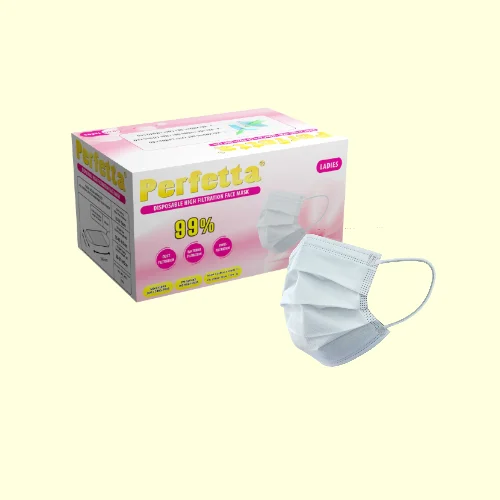 
 Для женщин, высококачественный одноразовый защитный Удобный безопасный медицинский одноразовый умеренный 3-слойный чехол для лица  