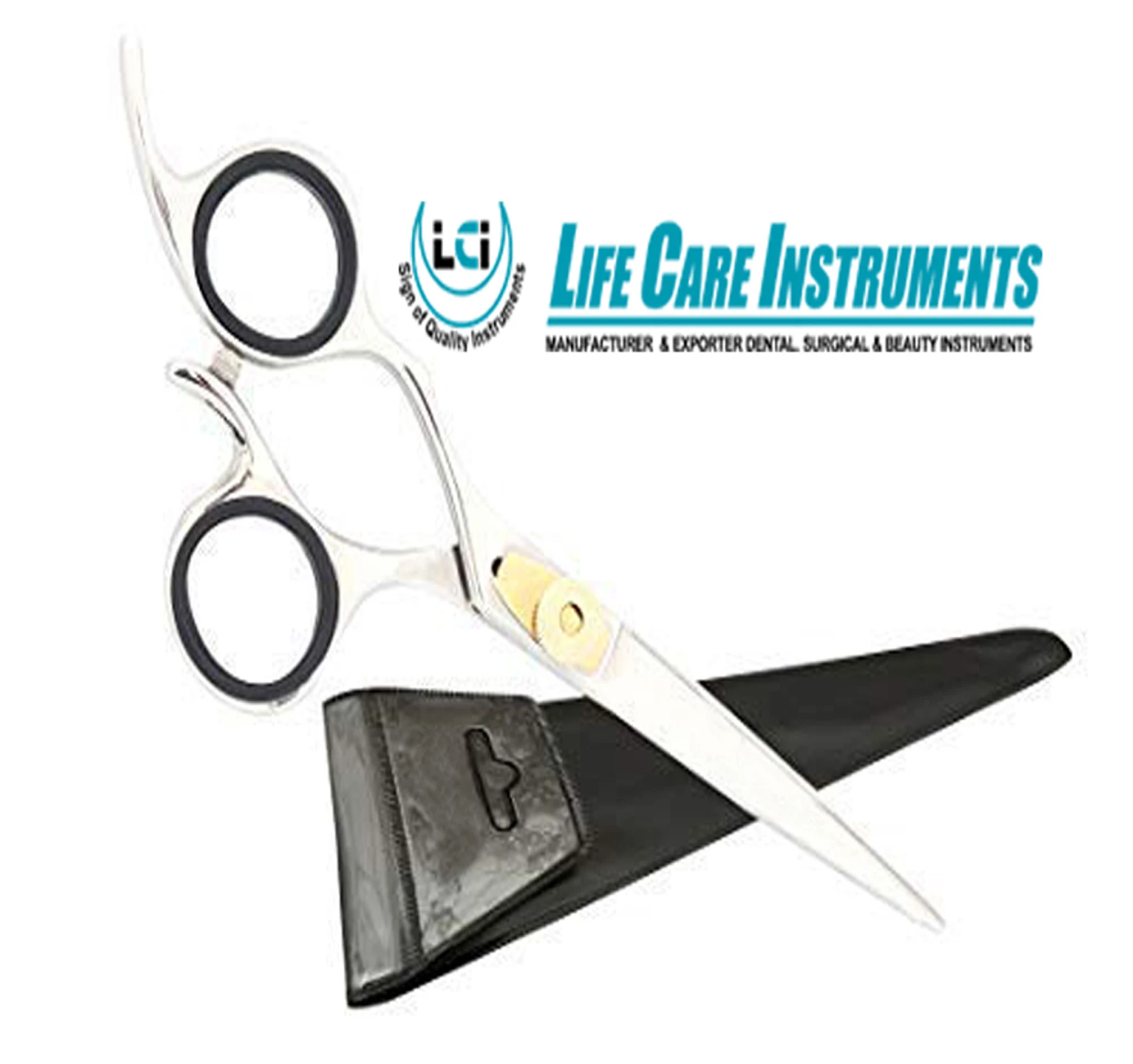 3 Rings Best High quality Hair Cutting scissors Hairdresser Barbers Scissors by Life Care Instruments