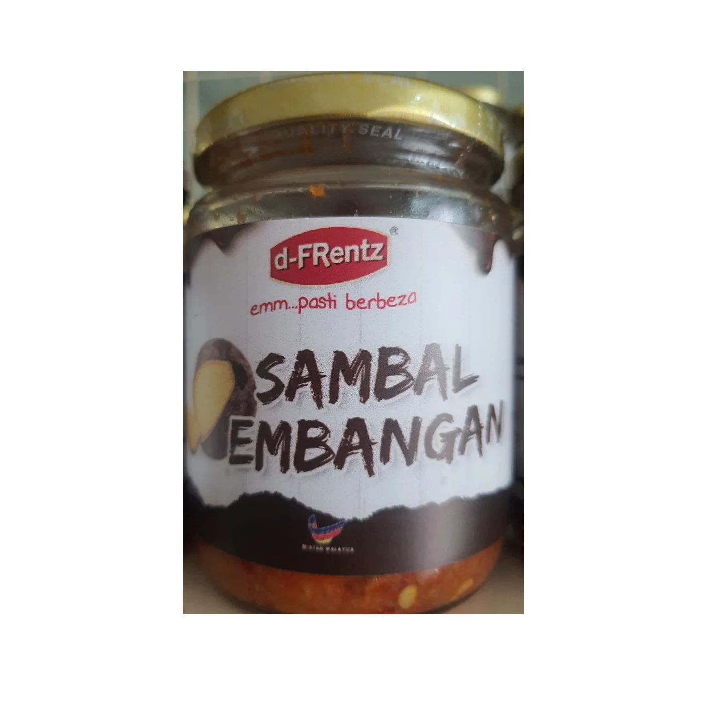 Factory Price Sambal Embangan 185GM Chili Sauce 10 Jar Per Box Malaysian Flavor Asian Meals Cooking Sauce
