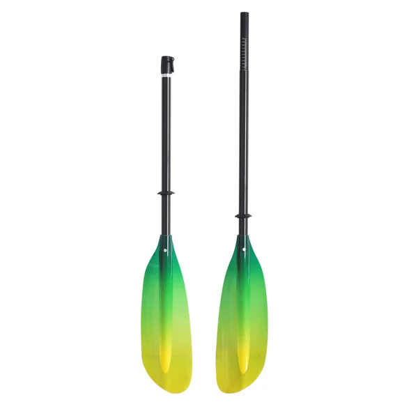 2019 Fashionable And Beautiful Appearance Carbon Fiber Shaft Fiberglass Blade Detachable Kayak Paddle