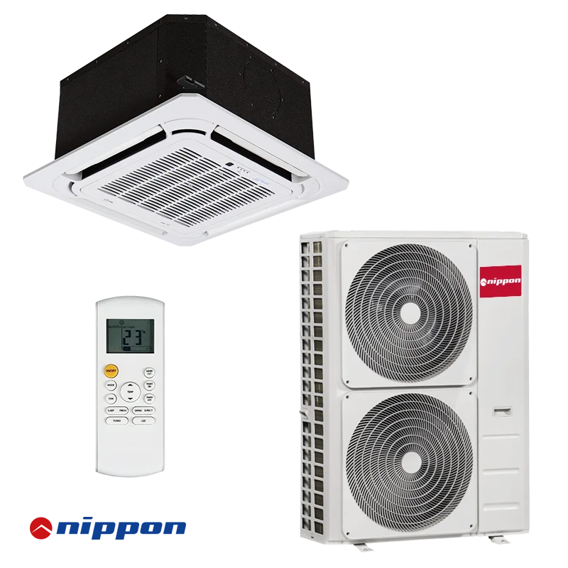 Inverter Air conditioner Nippon NCD-48HRFNX-Q / NOE30U-48HFN8-R cassete type A++ / A+  energy class of cooling / heating
