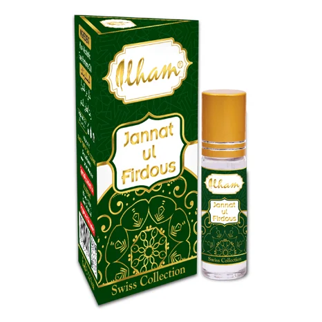 ILHAM JANNATUL FIRDOUS SWISS COLLECTION FRAGRANCE 6ML (NON-ALCOHOLIC & LONG-LASTING)