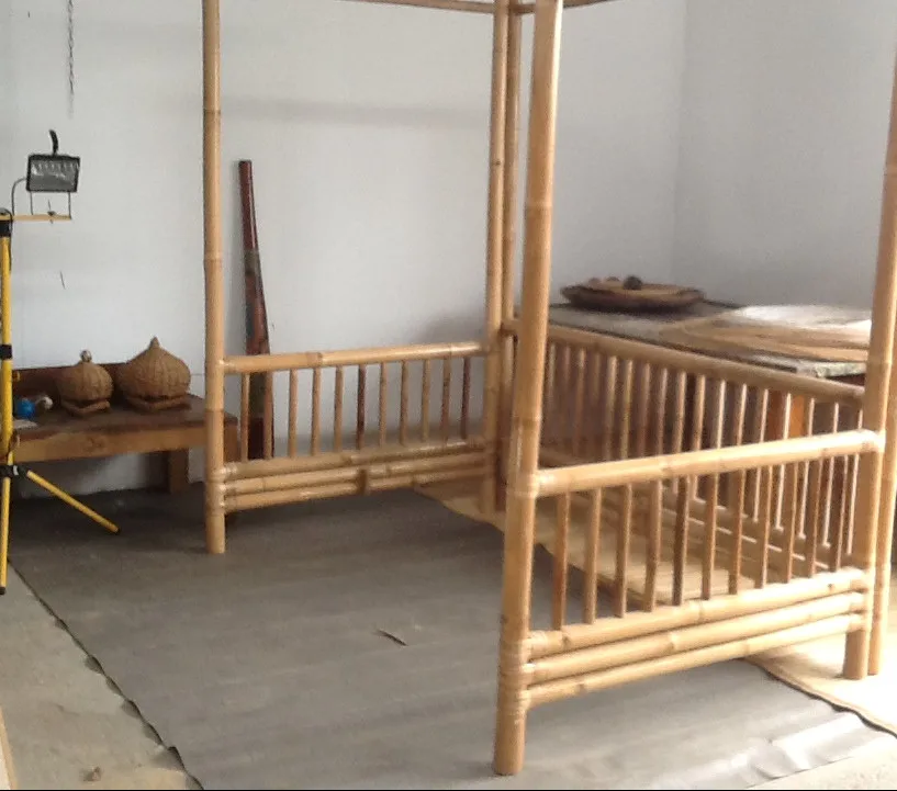 
Vietnamese style custom Bamboo Luxury Bed Premium Quality Cheapest Price for bedroom decoration from distributor 