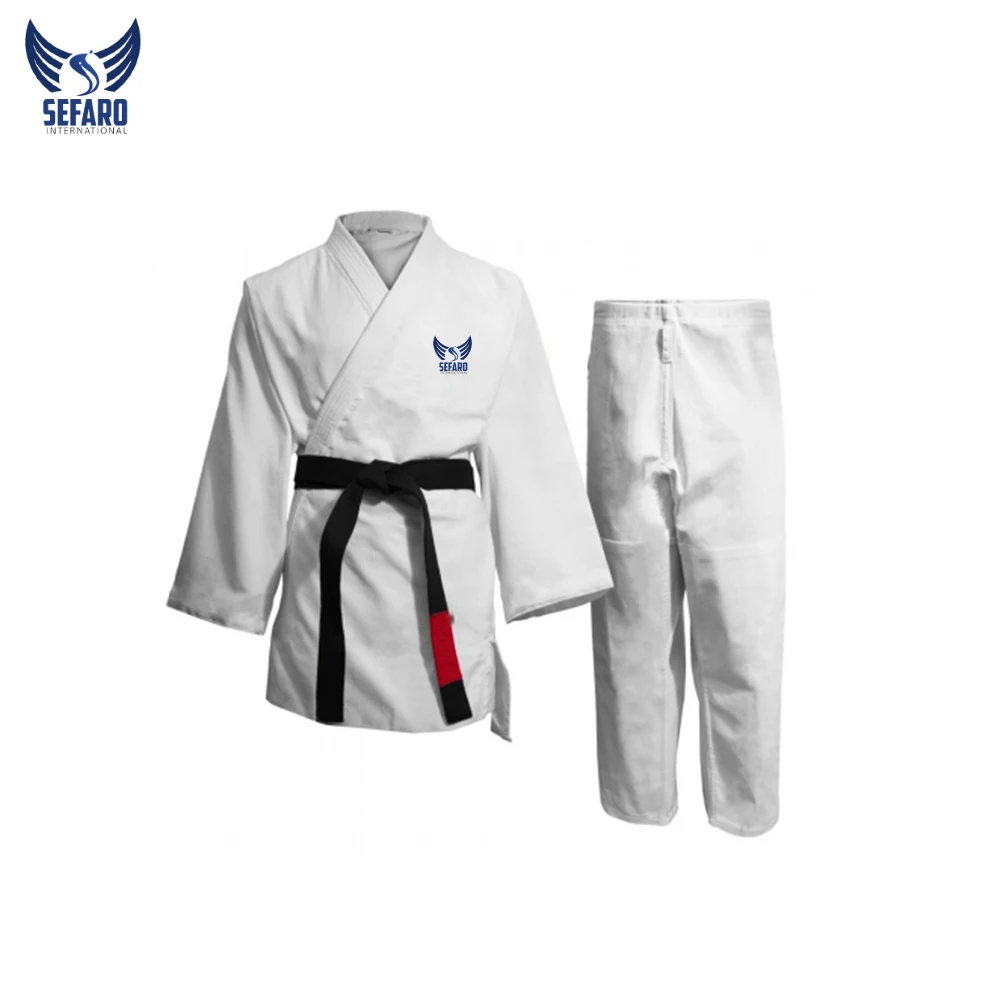 Brazilian Jiu Jitsu gi hot selling fighting practice belt closure comfortable karate training suit