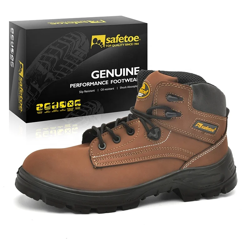 Shoes Men High Quality  Safety Shoes Grind arenaceous Leather shoes Ready To Ship