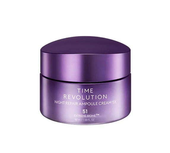 TIME REVOLUTION NIGHT REPAIR AMPOULE CREAM 5X Missha Korean Cosmetics