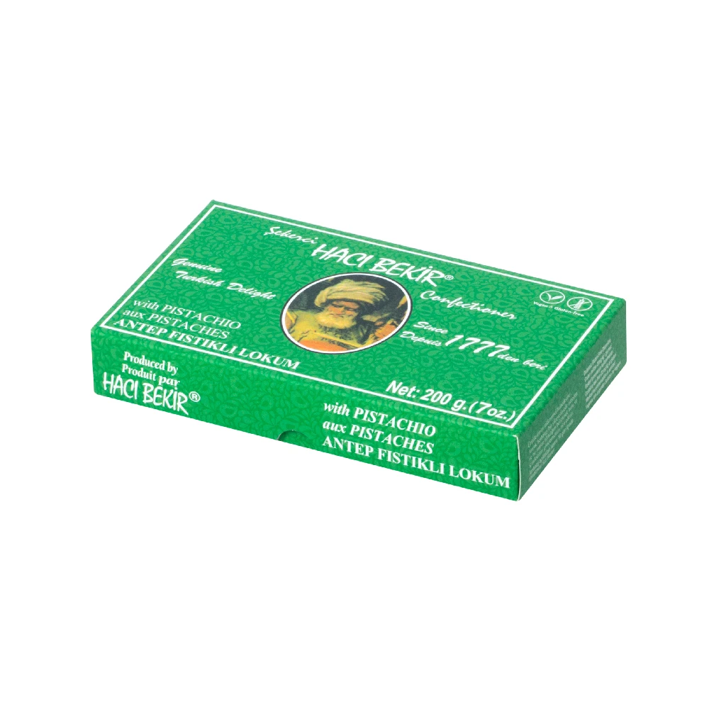 
Extra Taste Pistachio Turkish Delight 200g From Oldest Manufacturer in Turkey 