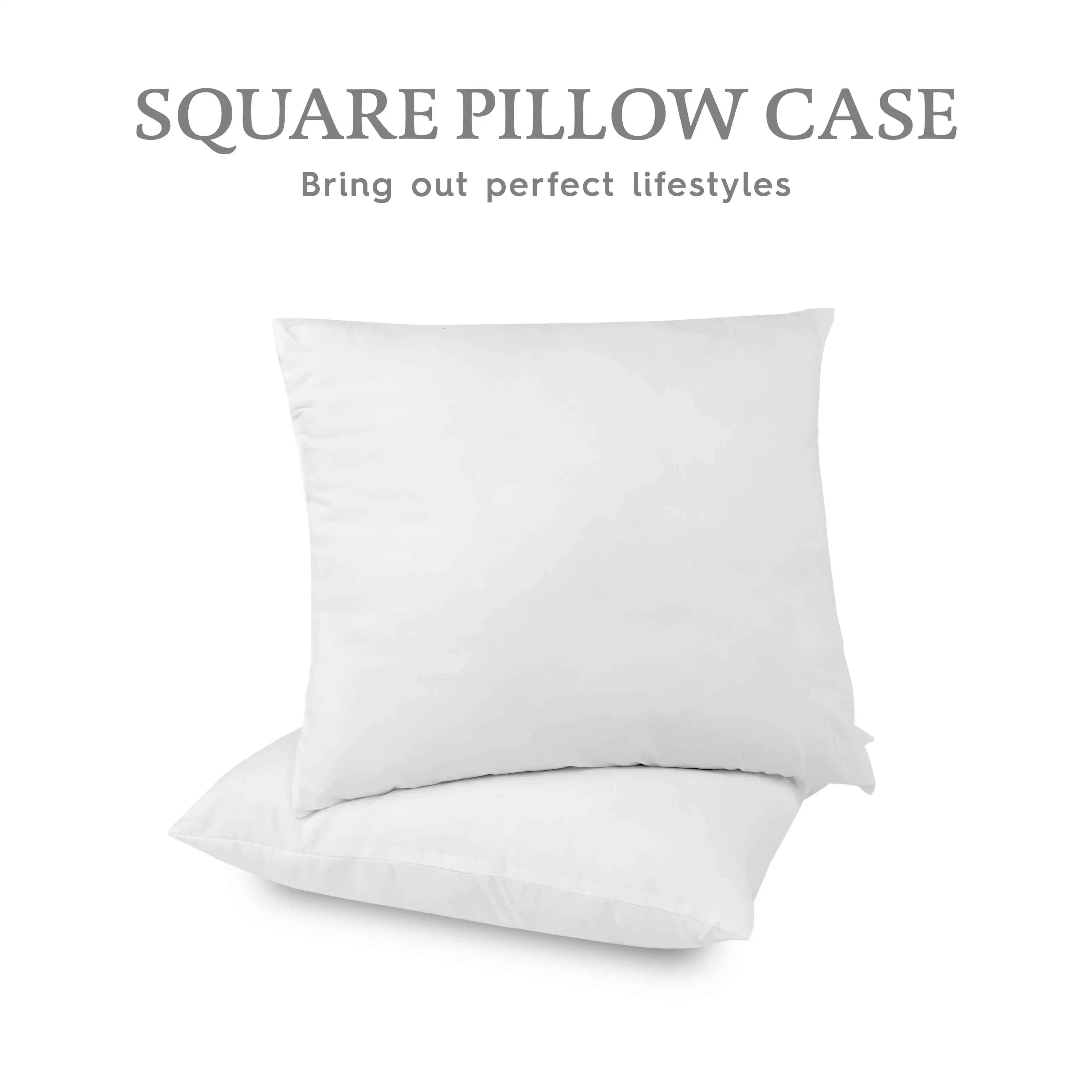 E-bay Amazon 2022 Top Sales Hypo-allergic square cushion insert Throw pillow insert Cushion Insert 45 cm x 45 cm