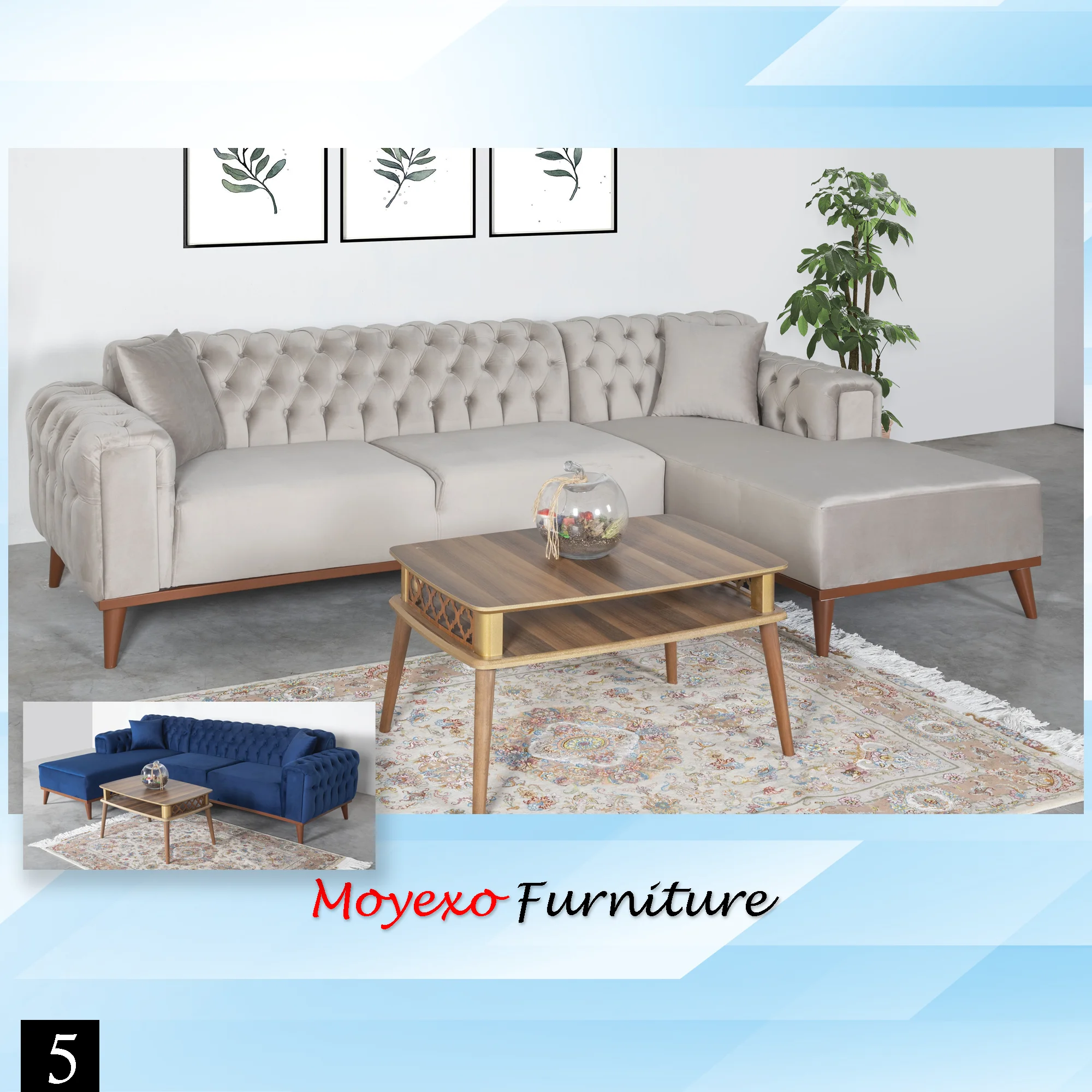 Chesterfield Contemporary Modern Sectional Living Room Furniture Corner Sofa Set Canada furniture sofa set in living room sofas