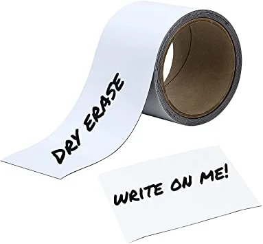 Индивидуальные Магнитные этикетки для полок сухие стираемые магнитные ленты