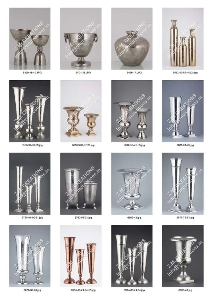 Hot Selling Modern Design Metal Vase Home Decor Metal Home Decoration For Home And Hotels Customized Size And Shape